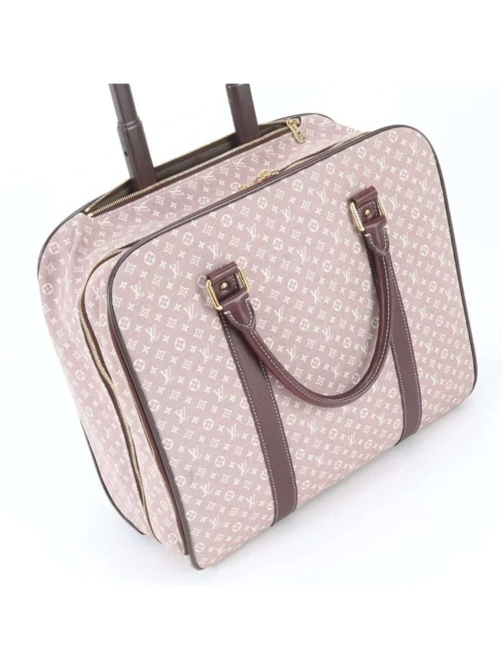 Louis Vuitton Monogram Idyll Epope Leather 2-Way Suitcase Travel Bag - Picture 1 of 13